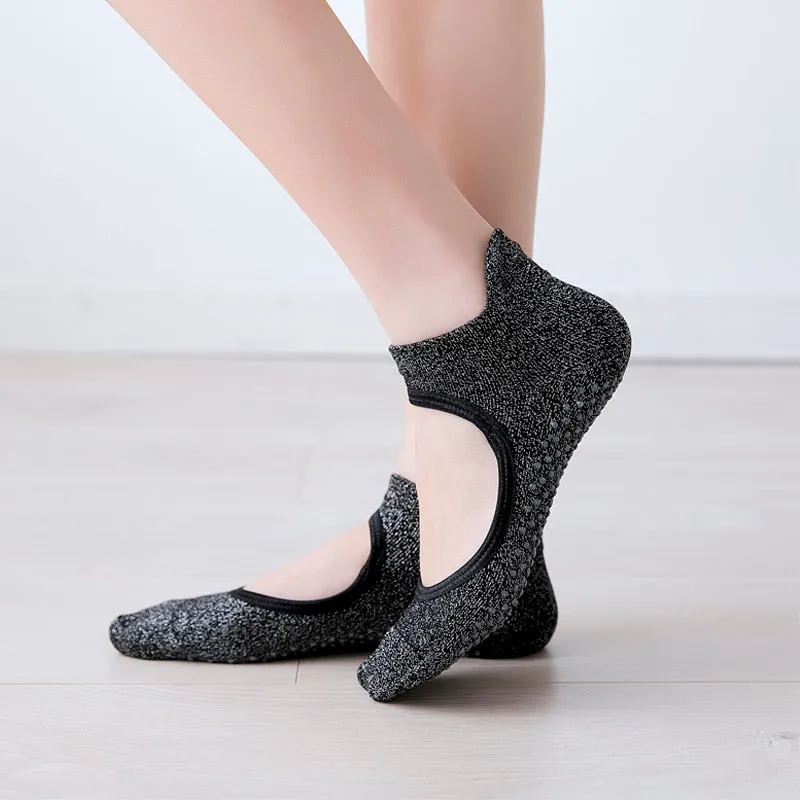 Anti Slip Yoga Socks for Women