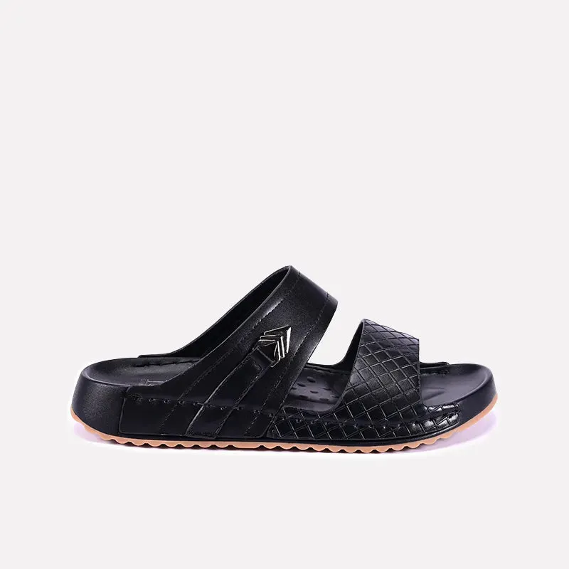 Archer Black Casual Slippers 0150883