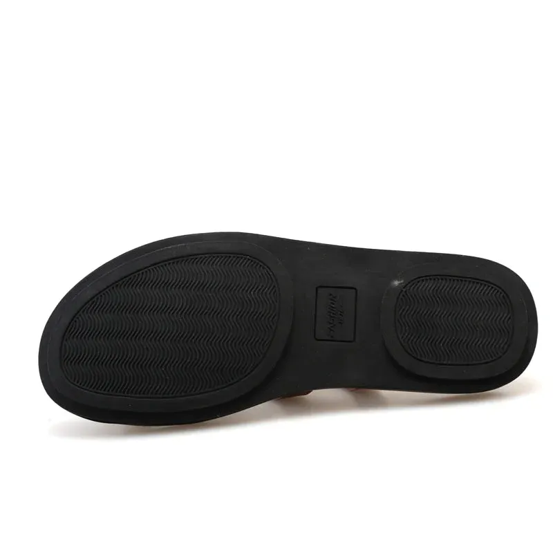 Hnzxzm Large Size 38-46 Men Casual Slides Breathable Mens Outdoor Summer Walking Sandals Quick Dry Beach Water Sandals Men Slippers