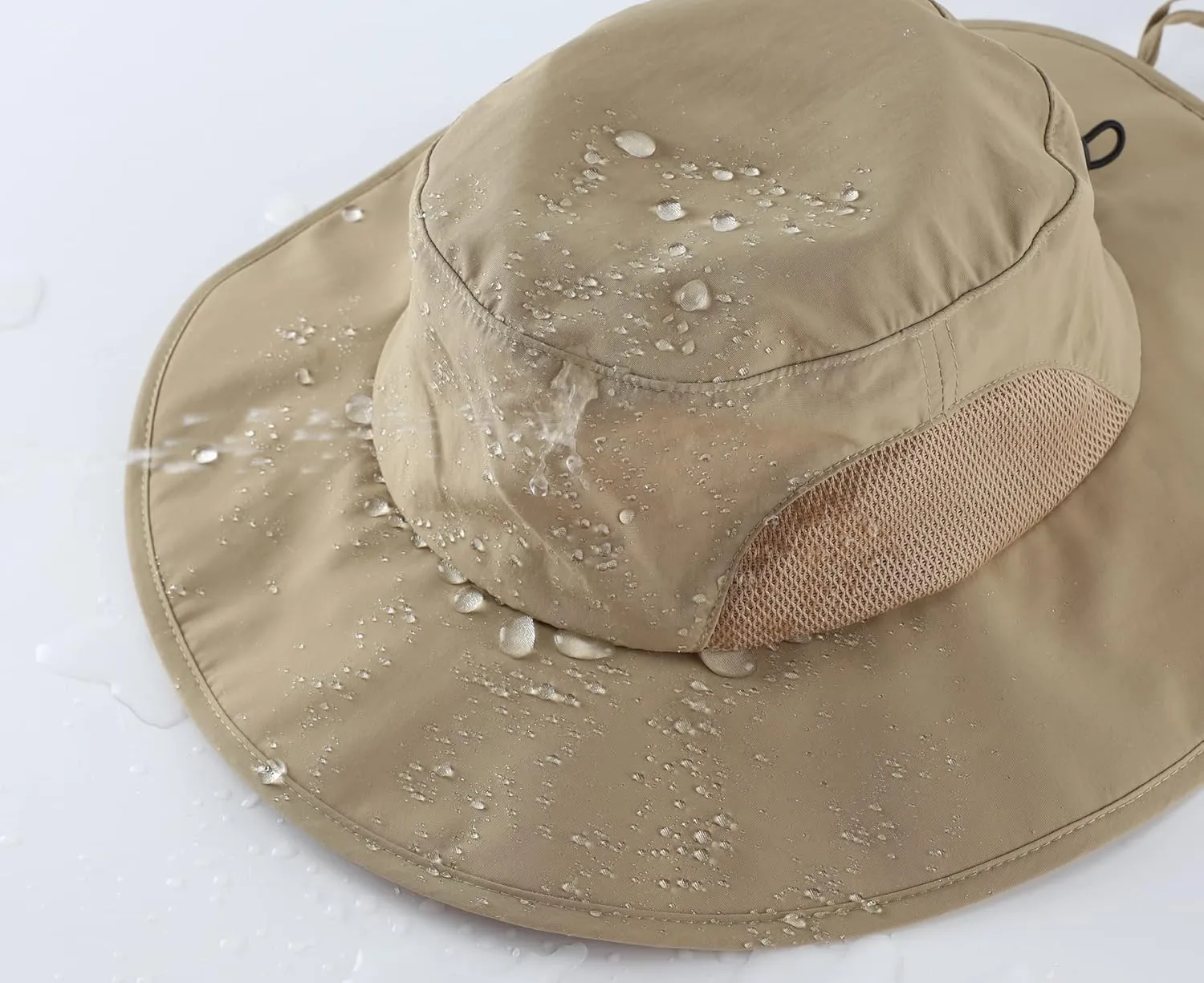 Home Prefer UPF50  Mens Sun Hat Wide Brim Fishing Hat for Men UV Protection Womens Beach Bucket Hat for Golf Hiking Gardening