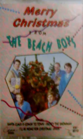 Merry Christmas from the Beach Boys USA Cassette