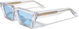 Non Polarized Acetate Sunglasses RY-A02 148mm Frame with UV Protection Impact Resistant Nylon Lens Retro Unisex
