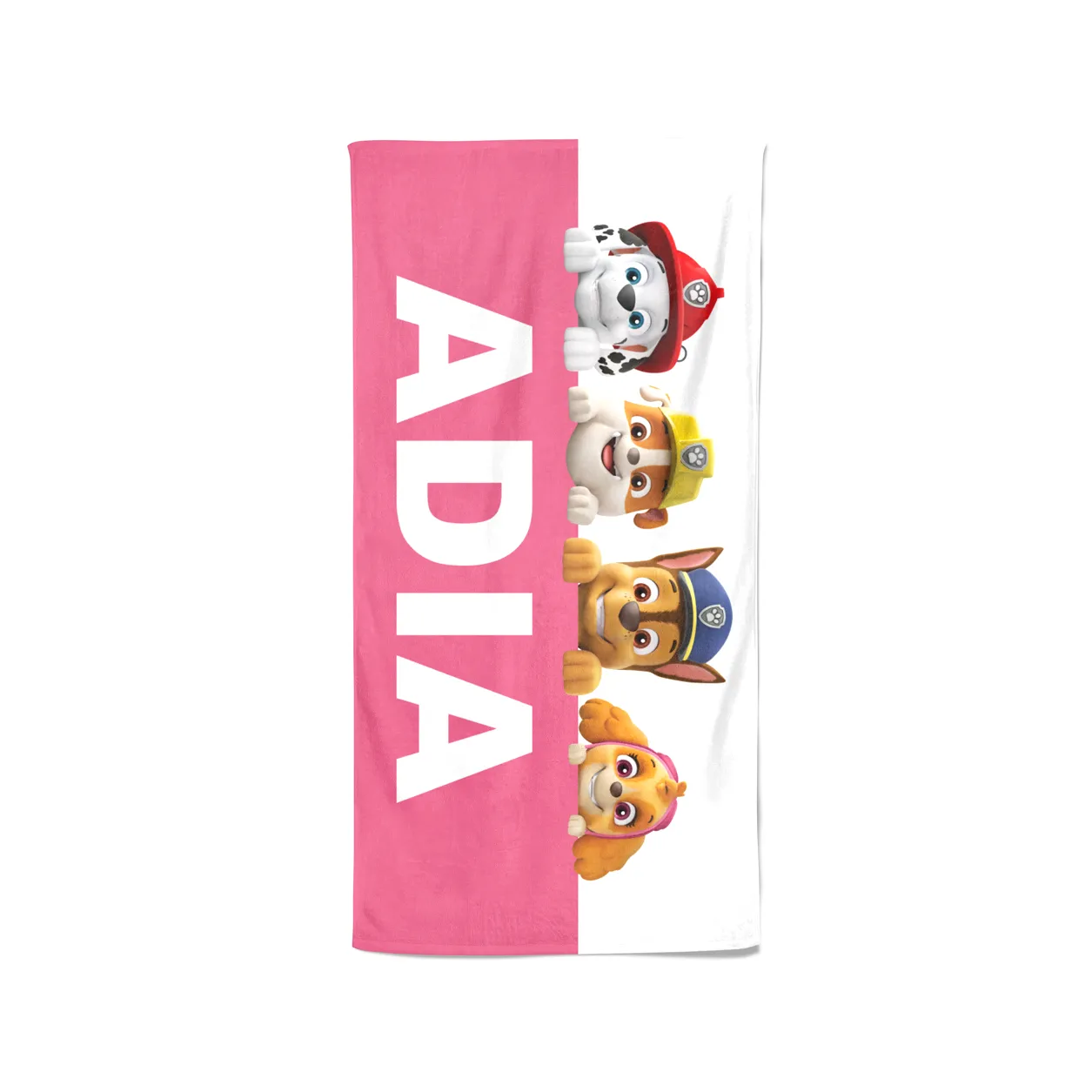 Paw Patrol Personalized Beach Towel