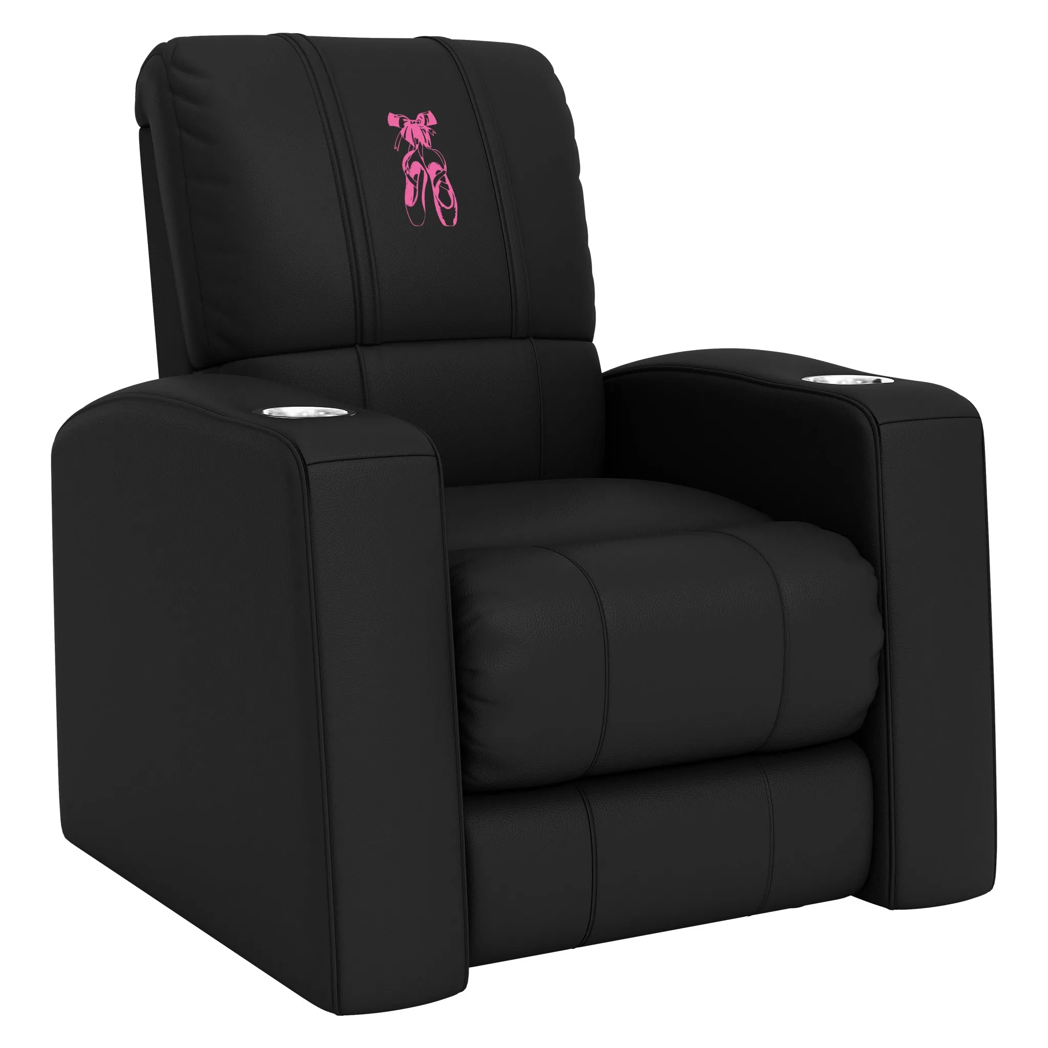 Relax Home Theater Recliner with Ballet Slippers Logo Panel