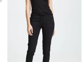 SKIN Skinny Black Jogger Pant
