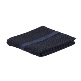 The Organic Company Little Towel, Black Blue