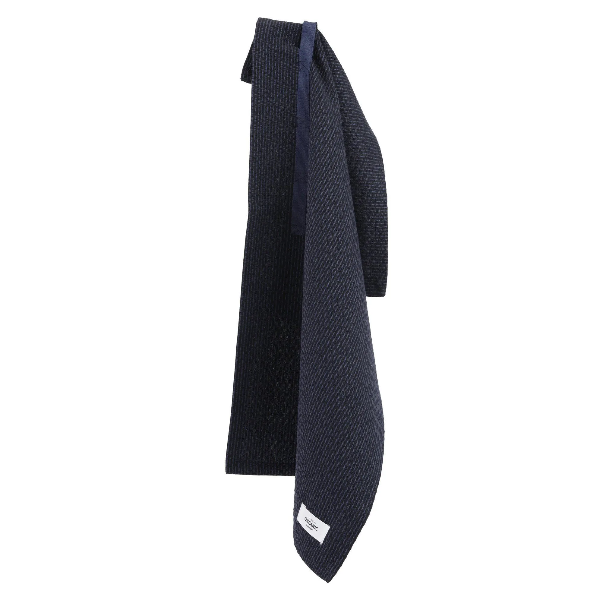 The Organic Company Little Towel, Black Blue